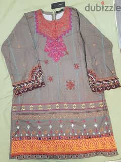 BD 6 ONLY LIME LIGHT Embroidery kurta 0