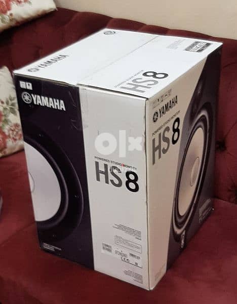 AUDIO STUDIO MONITOR YAMAHA HS 8 INCH FOR SALE 8