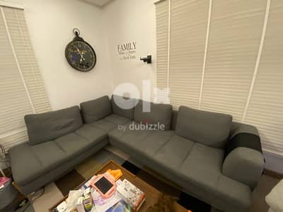 L-shape sofa - grey