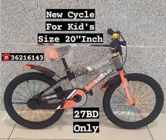 (36216143) New Cycle For Kid's Size 20"Inch 
Vintage Handle Style 0