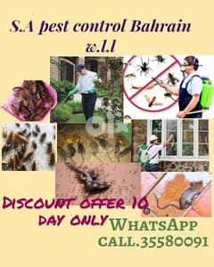offer only 10 days  . pest control greanty 0