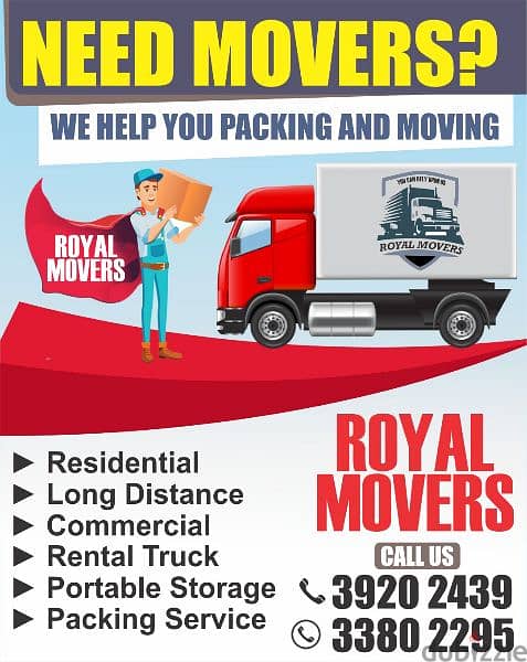 HOUSE MOVING & PACKING SERVICE AVAILABLE AL OVER BAHRAIN DOOR TO DOOR 0