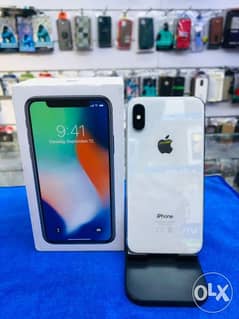 iphone x 256gb box and charger have)free home delivery 0