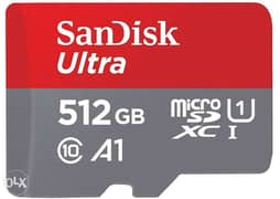 Sandisk 512GB micro SD 0