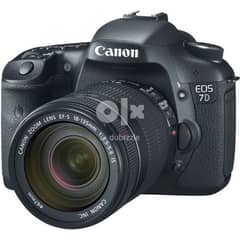 canon 7D body with 70*200 telelens & 18*135mm lens