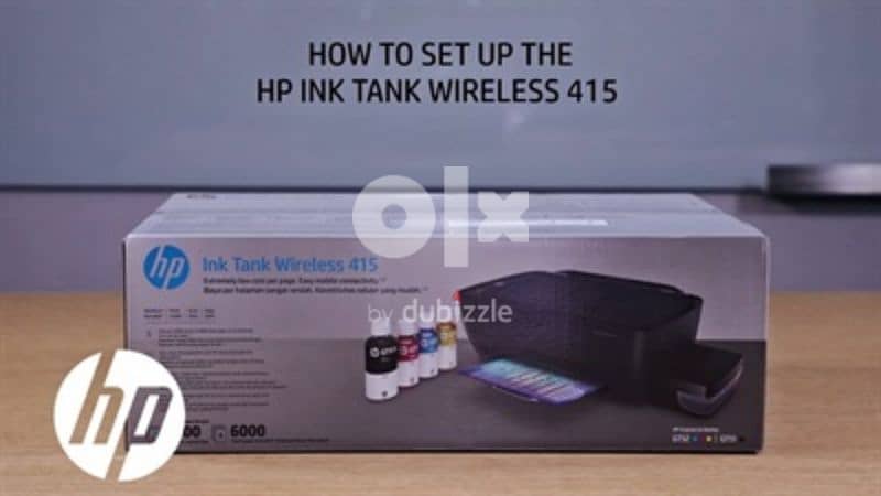 HP Ink Tank Wireless 415 Setup