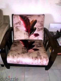 Three Seater Sofa with Chair & single extra seat with coffee table 0