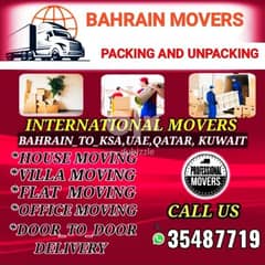 Bahrain Movers and Packers House Office Store Shop Villa shifting 0