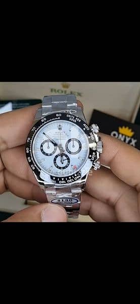 Super Clone Rolex Daytona Panda swiss ETA 4130 movement Clean factory Jewelry Watches 104907260