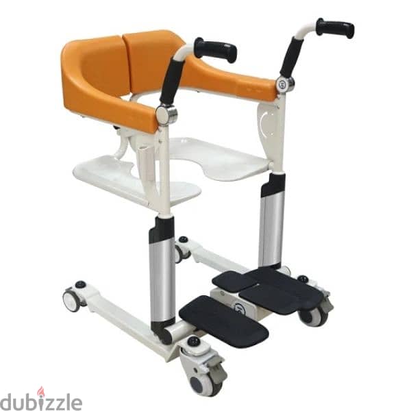 Urgent sale: New patient transfer/commode/toilet chair (كرسي حمام) 1