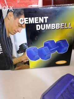 Cament dumbbell+ pair of hand grips 0