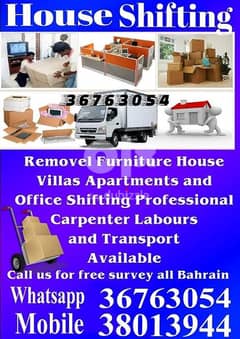 Sitra southern furniture moving villa office shop store flat shifting 0