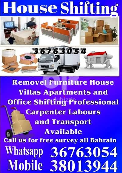 Sitra southern furniture moving villa office shop store flat shifting