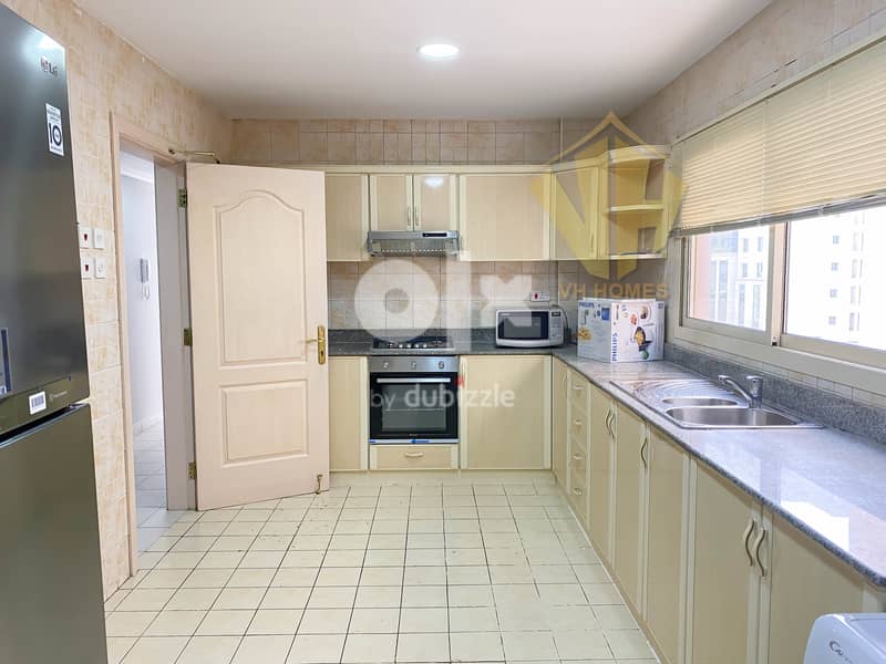 Spacious Closed Kitchen Gas Cooking  Balcony 7
