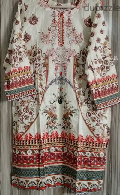 Ladies printed 3 piece stitched  lawn suit