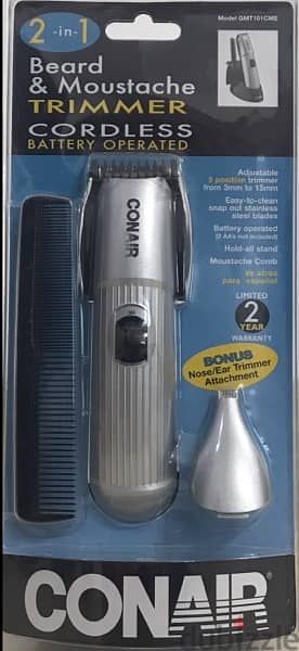 Beard and Moustache trimmer by conair 0