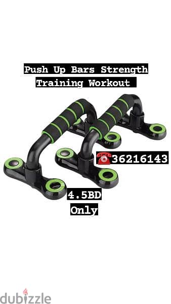 (36216143) Push Up Bars Strength Training - Workout Stands with Ergono 0