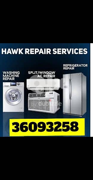 Repair and maintenance Ac Fridge washing machine repair and services 0