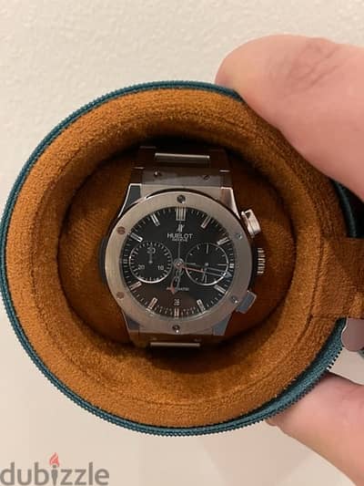 Hublot classic fusion 45mm, titanium, used in great condition