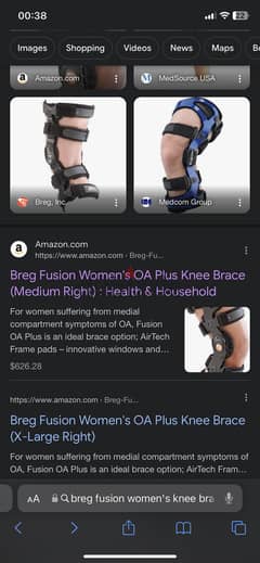 BREG FUSION knee braces 0