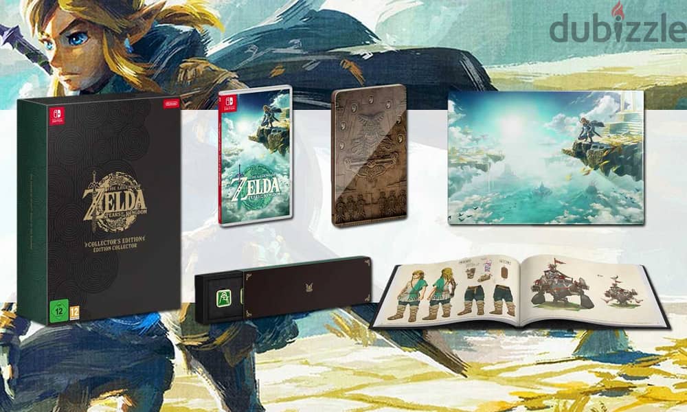 NEW Zelda Tears of the Kingdom Collector's Edition for Switch 1