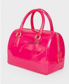 FURLA Jelly Silicone Pink Bag