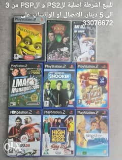 Original PS2 and PSP for sale 0
