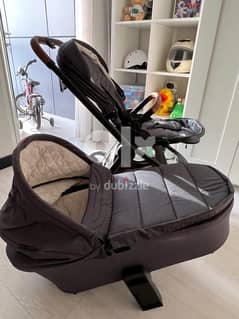 Stroller with infant bassinet 0