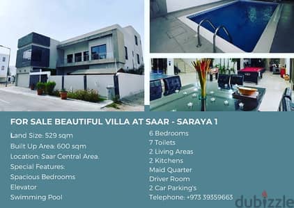 For Sale Beautiful Villa at Saar & Amwaj Islands - Excellent Condition