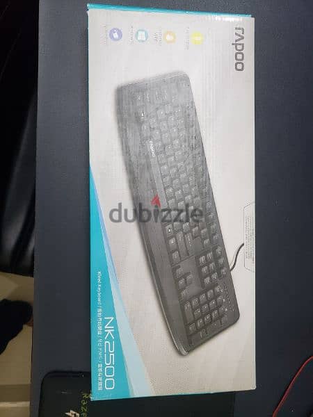 Rapoo Wired Keyboard (model: NK2500) 0