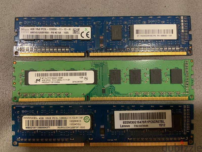 Desktop Memory RAM ( DDR2/DDR3 ) 1