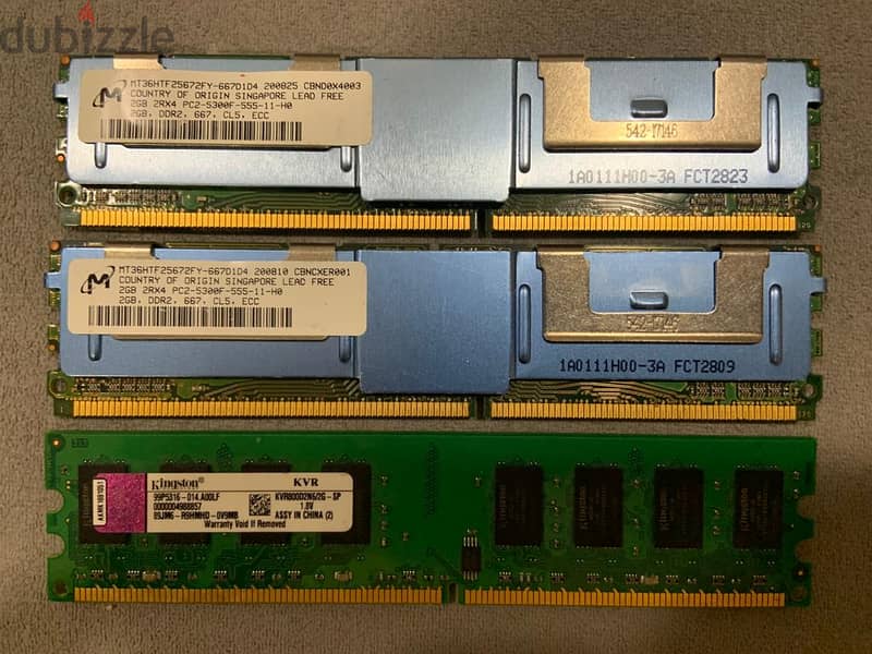 Desktop Memory RAM ( DDR2/DDR3 ) 2