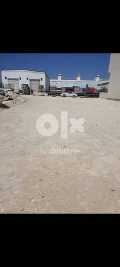 Yard/open store for rent in hamala 0