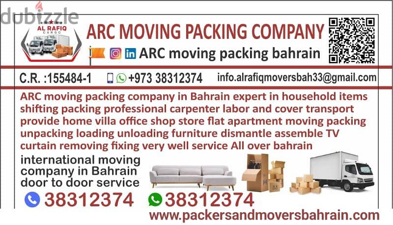 38312374 WhatsApp mobile packer mover company All over bahrain 1
