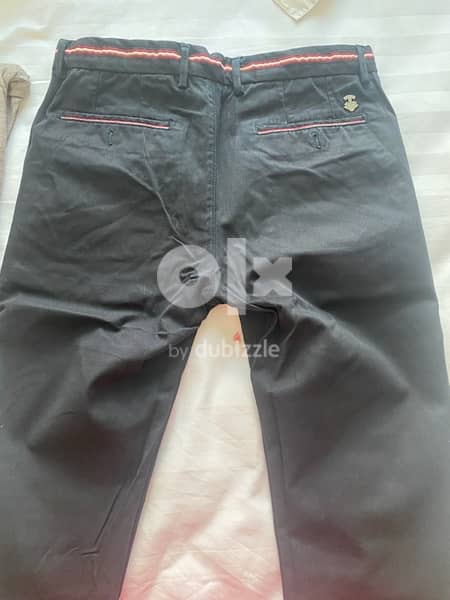 Bally Collection Men Black Pants, New, Size 33-34k 1