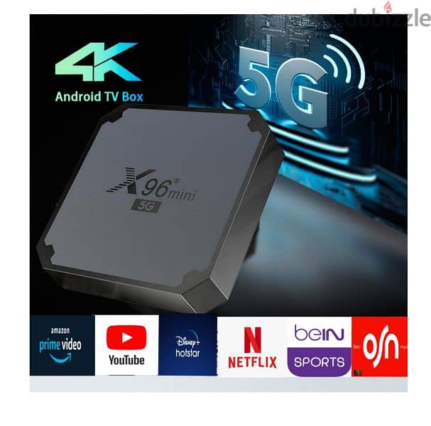 4K Android TV Box receiver/ALL TV CHANNELS WITHOUT DISH/No need Airtel 0