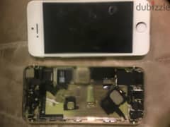 iPhone 5s need battery ^ screen cable tore AS IS على المنظور 0