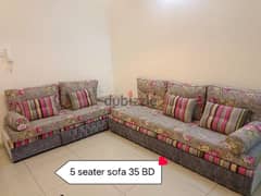 5 seater sofa set for Sale 0