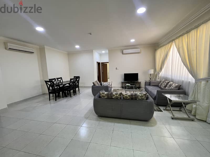 Modern SEMI furnished/2 BHK apartment with pool and gym 1