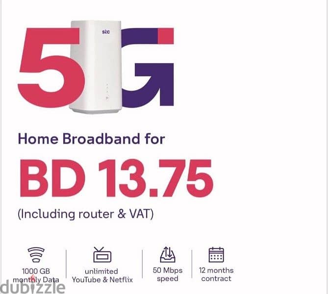 STC Latest Offer's on Sims, Fiber , Home Broadband 5G 1