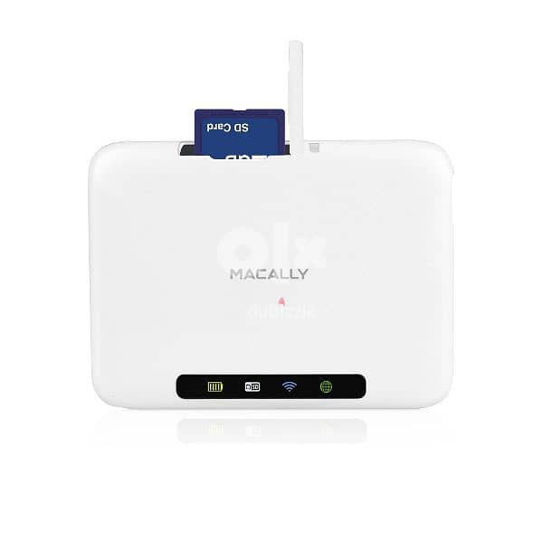 Macally Mobile Wi-Fi Pocket Hard Drive for Wireless Storage (WIFISD 2