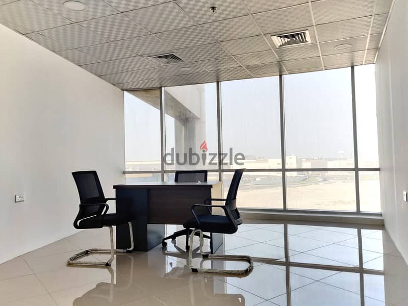 Flexible Lease Terms Office Space Available for Rent 100BHD 10