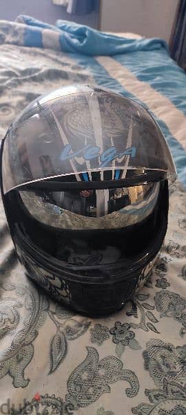 motorcycle helmet and mask 2