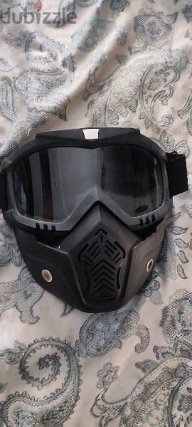 motorcycle helmet and mask 6
