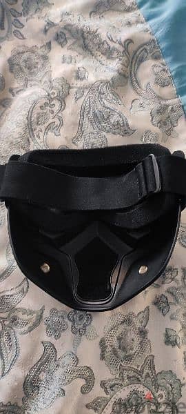 motorcycle helmet and mask 7