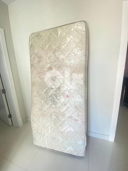 Single Bed Mattress with cover 1