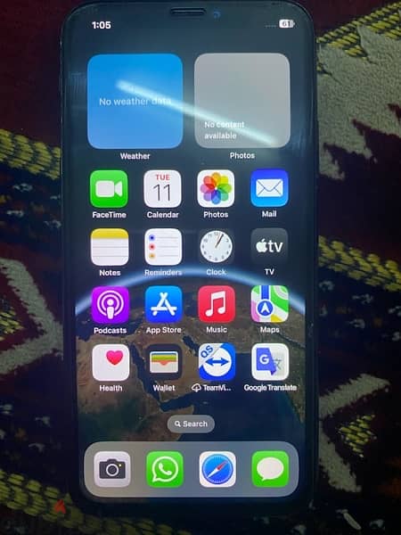 iPhone X converted to 11 pro excellent condition. 6
