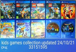 kids games collection updated 24/10/21 0