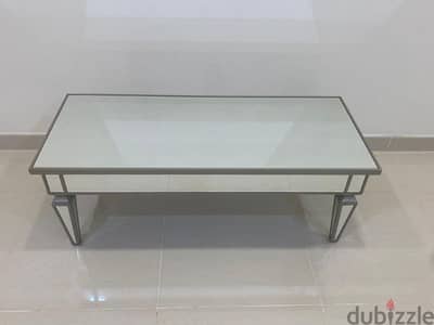 used full mirror glass table for sale