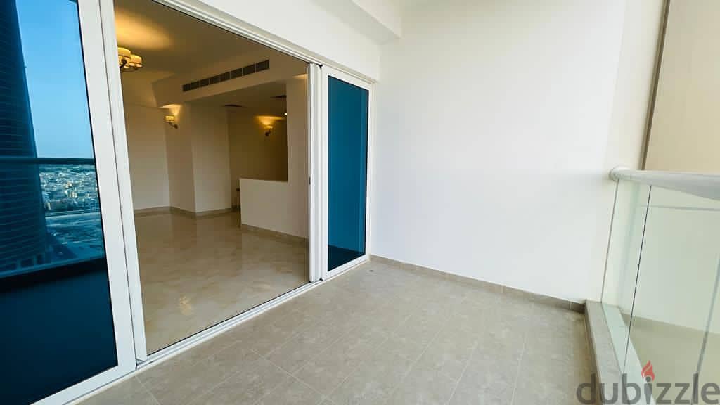 City view and unfurnished 2 BHK for sale and expats can buy at Seef 3